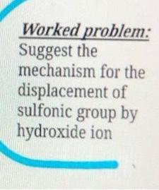 i want the answer by "drawing" please Worked problem: Suggest the mechanism