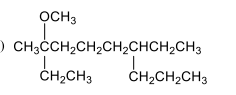  Name the molecules using IUPAC rules