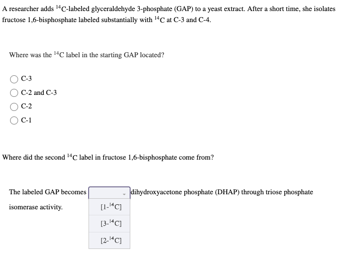  Biochemistry II. Please help answer hw question with clear explanation. A
