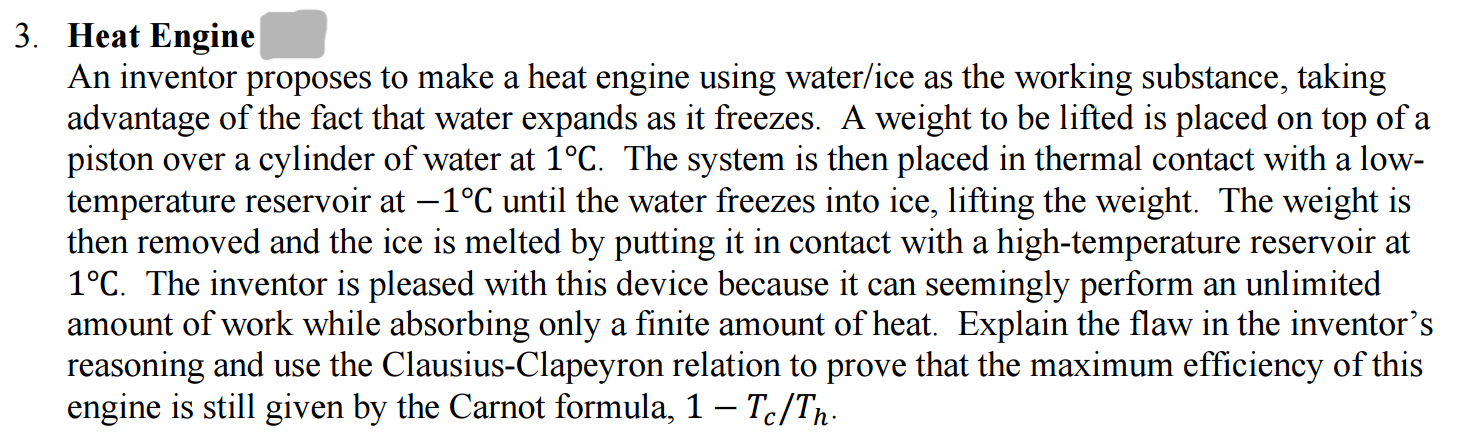 Please provide very thorough answers for these thermodynamic problems. Using Daniel V