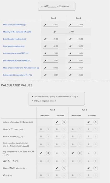 please solve the calculated values in clear way and make sure to