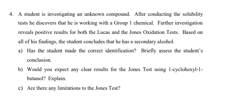 Please, if you know the answer, let me know! 4. A student