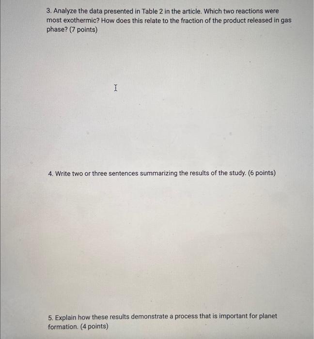  3. Analyze the data presented in Table 2 in the article.