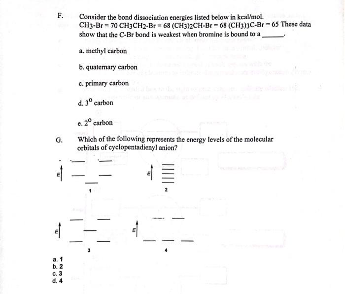 case, there is only one correct answer A. Which alkene would be