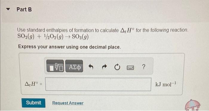thankyou lots Use standard enthalpies of formation to calculate rH for the