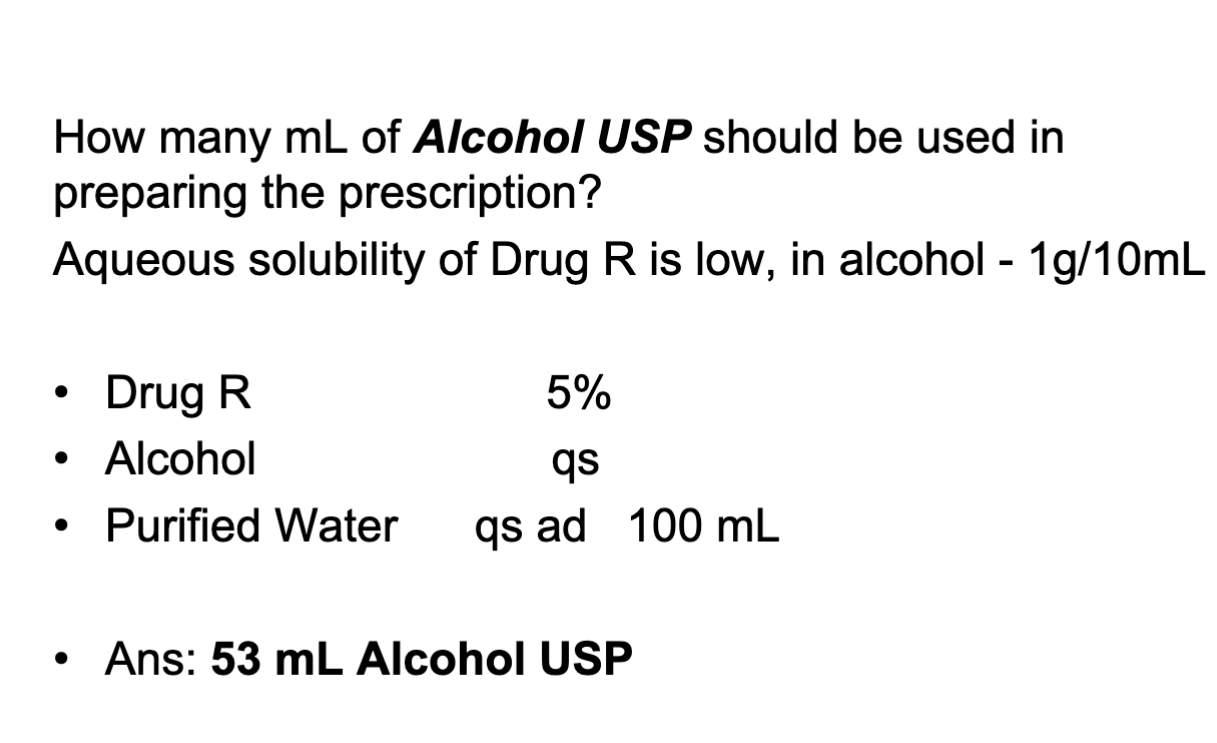 Please show al the steps. The answer is 53 mL. How many
