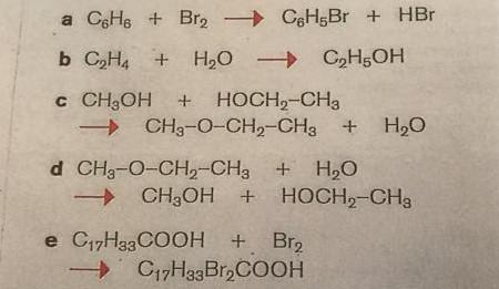 Draw the molecules below using structural formulas to more easily see which