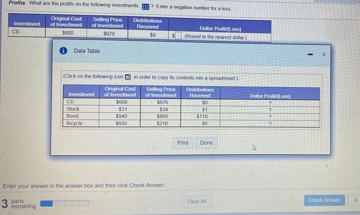 can you solve the missing parts in the data table. will rate