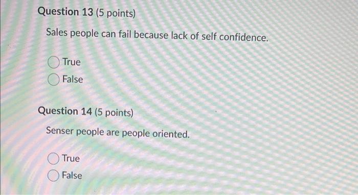 (5 points) Continuous YES close works any prospects, and commonly used. True