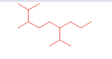 Give the IUPAC name for this alkane. 