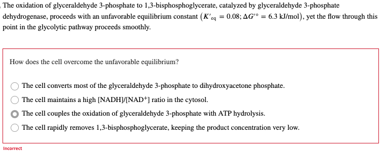 Biochemistry II. Homework/Multiple Choice. Please help answer with clear explanations. The