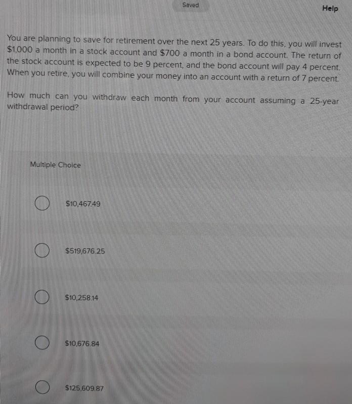 perpetuity contract that pays $1.200 monthly The contract currently sells for $62,000