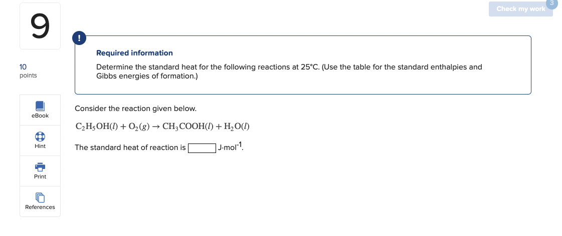 Please show all the steps Check my work 9 ! Required