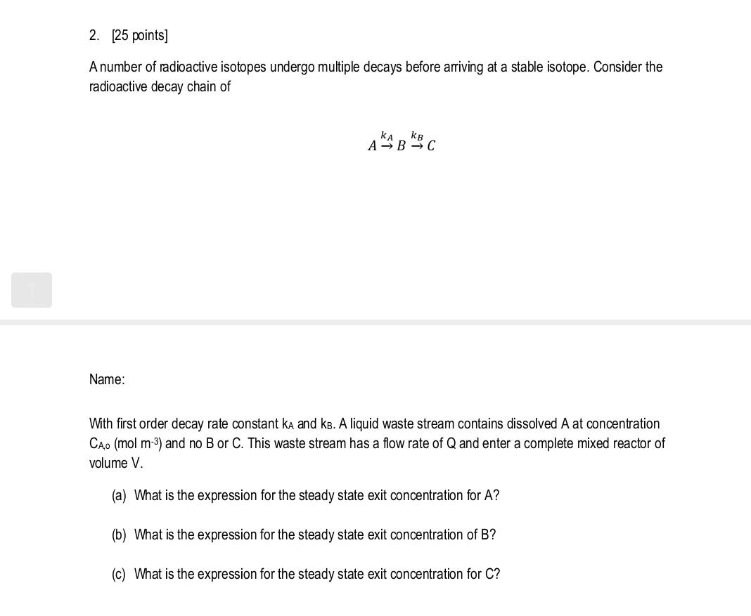  please do in 24 hours 2. [25 points) A number of