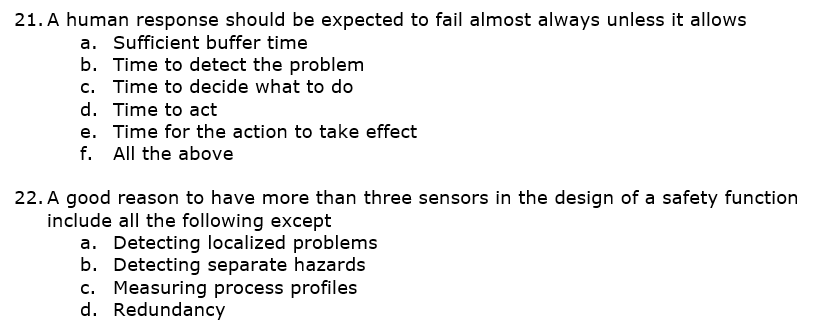 proof testing ( > once every 2 years) will wear out valves