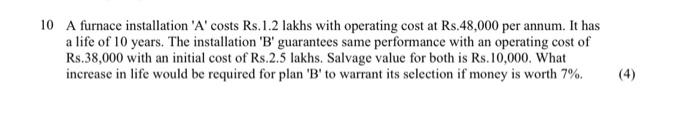 process engineering and economics need step by step and proper hand written