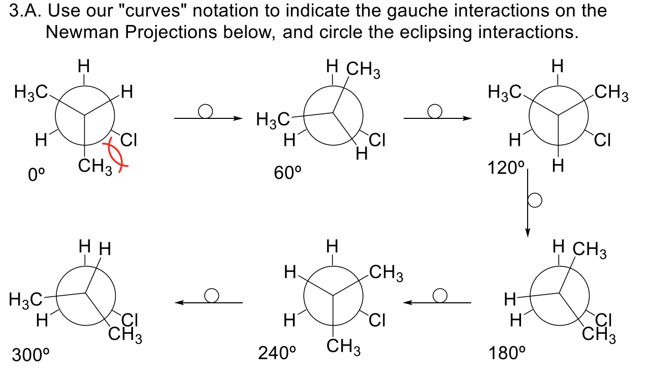 Please complete fully. Thank you. 3.A. Use our "curves" notation to indicate