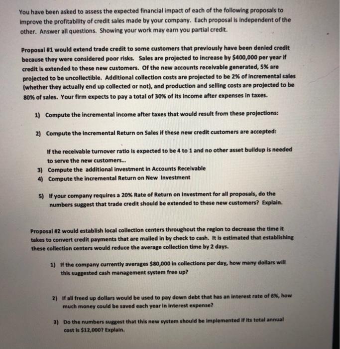  please do work in an Excel Spreadsheet! You have been asked