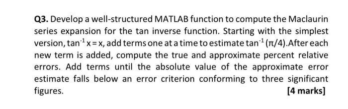 Numerical analysis please read the question carfeully dont copy the answer from