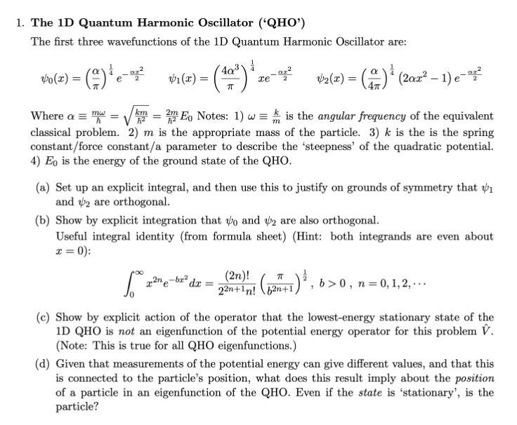  403 ( 7T 47 km = = 1. The 1D Quantum