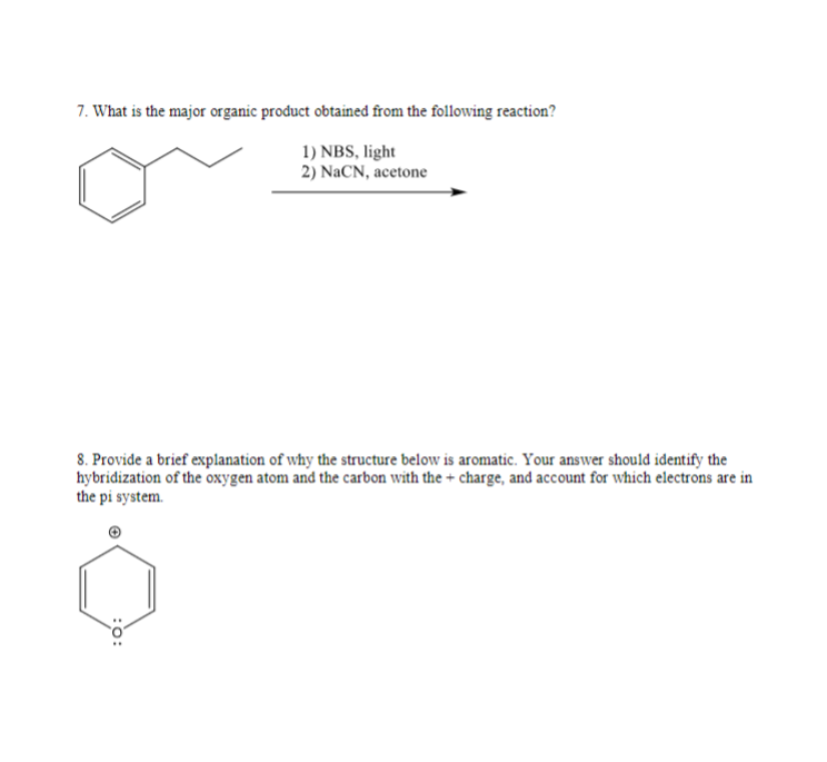 from the following reaction. Make sure to label which is 1,2 -