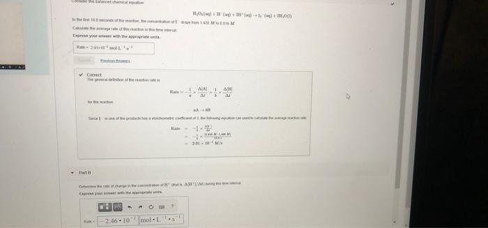 In the first 22.0s of this reaction the concentration of HBr dropped