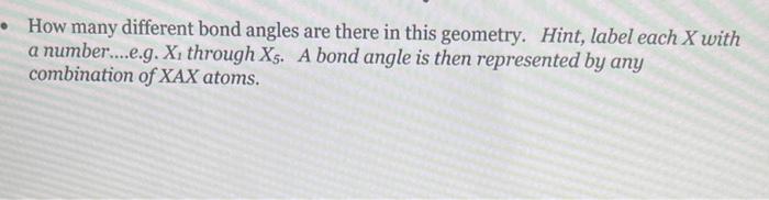 geometry. Hint, label each X with a number...e.g. X1 through X5. A