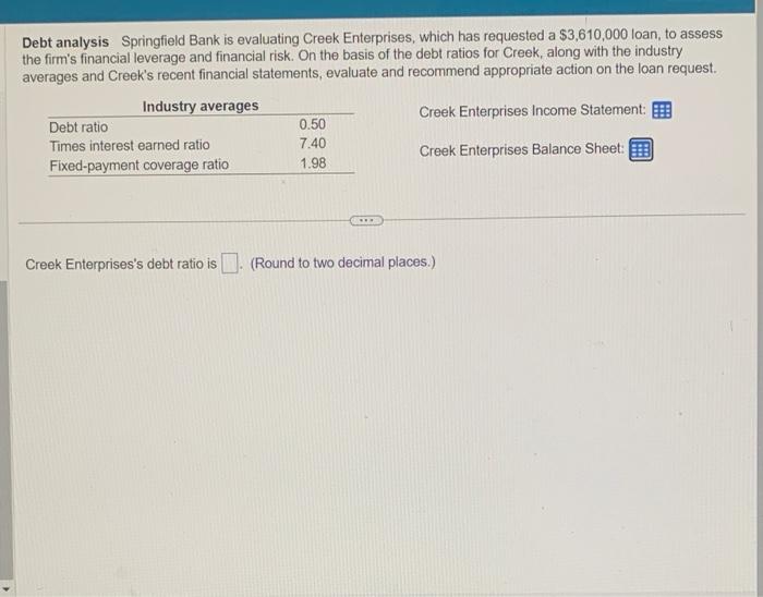a spreadsheet.) Data table of the lease have yet to run. "Required