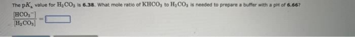has a pH of 2.94, If pKs for HF is 3.14, what