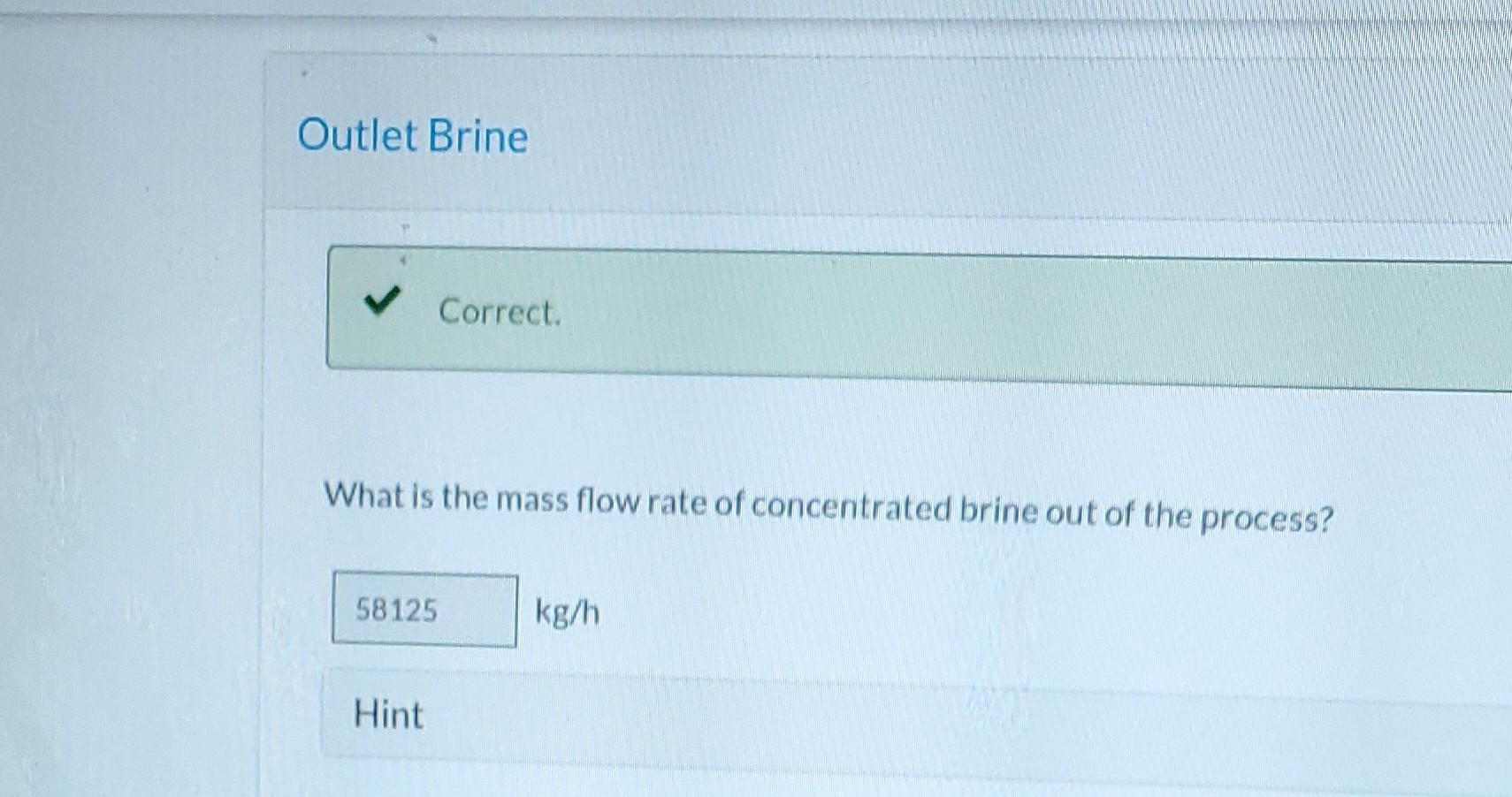 of water are vaporized in each of the 11 units and then
