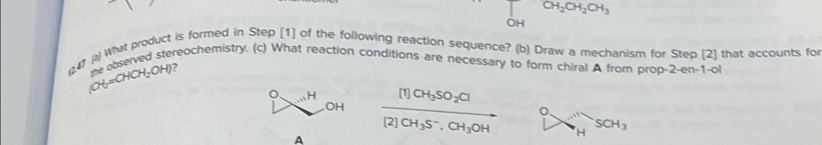  I need help with 12.4 a,b,c )(3) What product is formed