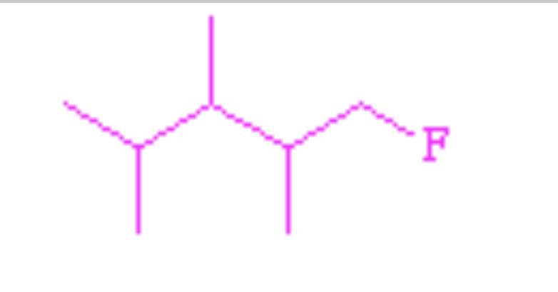  Give the IUPAC name for this alkane 