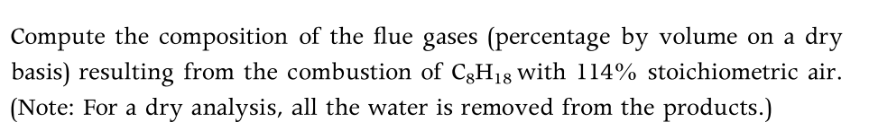  Answer should be well explained. Compute the composition of the flue
