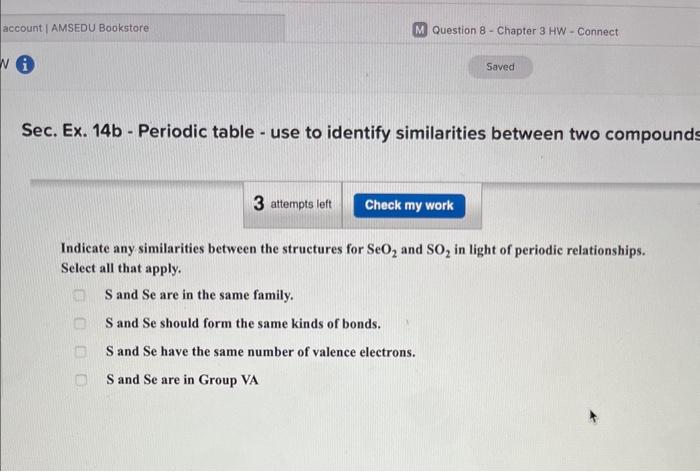  Sec. Ex. 14b - Periodic table - use to identify similarities