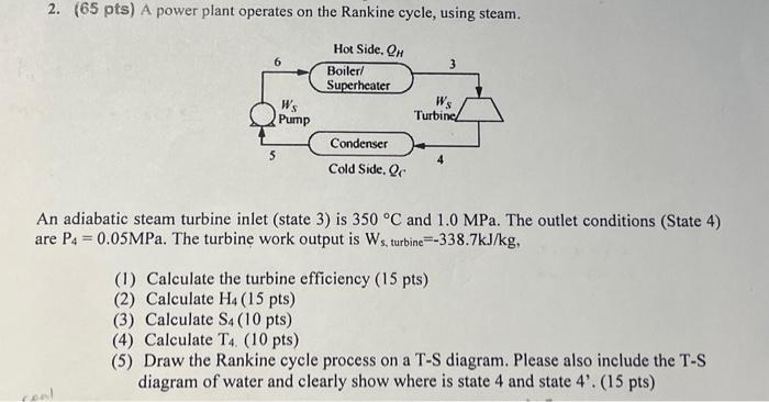 pls answer and show work for 1-5 2. (65 pts) A power
