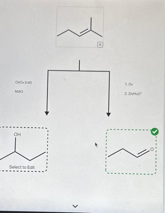 product for each reaction. Ignore any inorganic byproducts