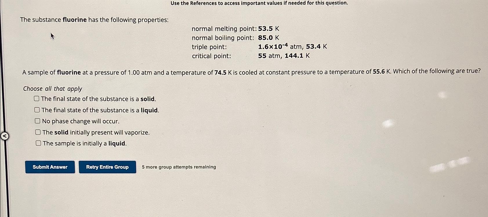  Use the References to access important values if needed for this