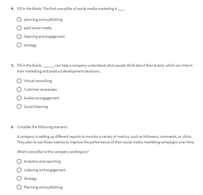 ANSWER SHOULD BE TRUE PLEASE 1. What is social media marketing? O