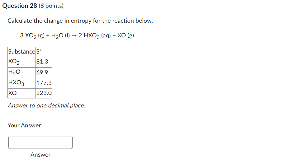 to determine Hrxn for the following reaction: Hf(kJ/mol)+CO2(g)Fe2O3(s)+CO(g)2Fe3O4(s)Fe2O3(s)824Fe3O4(s)1118CO(g)111CO2(g)394 A) 577kJ B) 47kJ