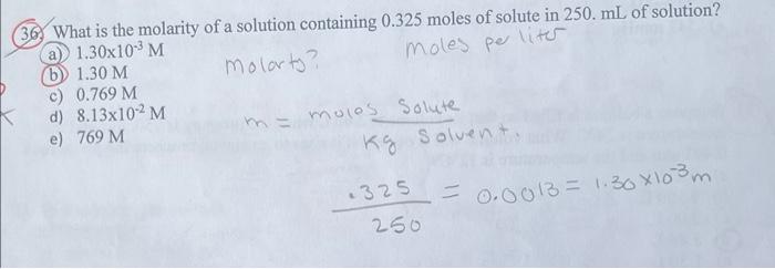 please show how the correct answer is 1.30? (36) What is the