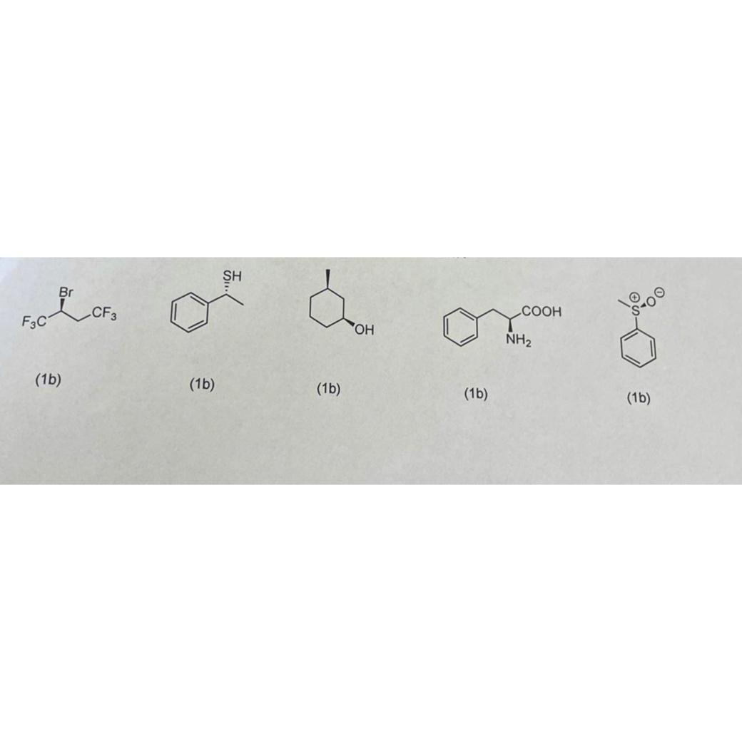  please the absolute configuration of these compounds 