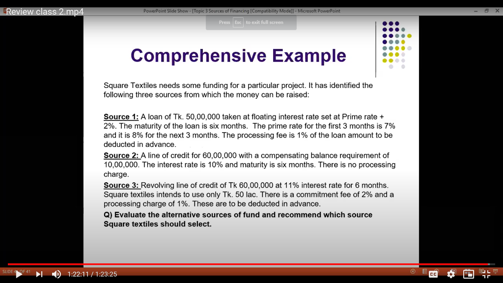  Calculate the EAR (Effective Annual Rate) for source 01, here! Review