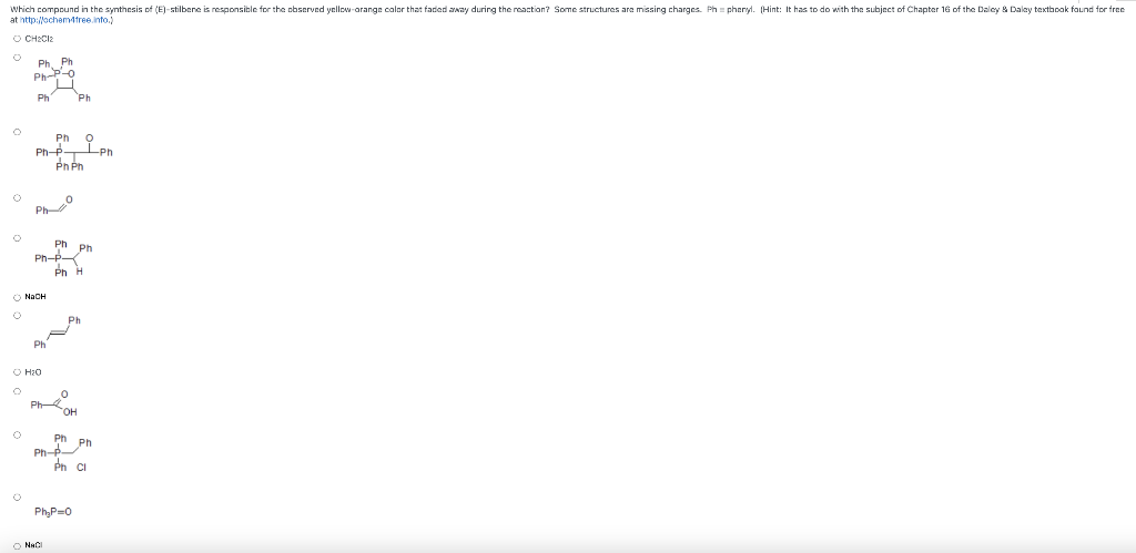  thttpi/lochematree into. CHeCl2 H2O Ph2OHO PhPhPhCl Cl Ph3P=O