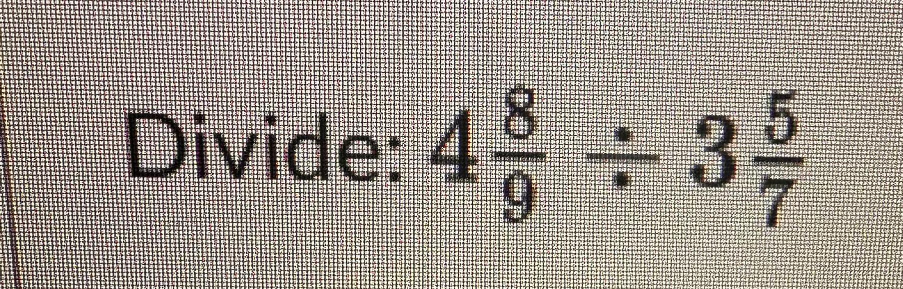  Divide: 489357 