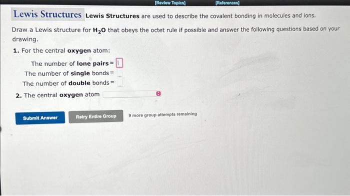  6 answer all for high rating Lewis Structures Lewis Structures are