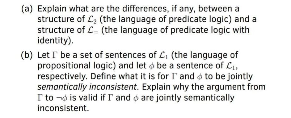 Solution please (a) Explain what are the differences, if any, between