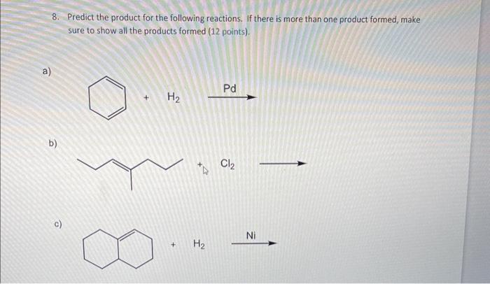 1 points total)? 3. Draw a linear and a branched hydrocarbon molecule