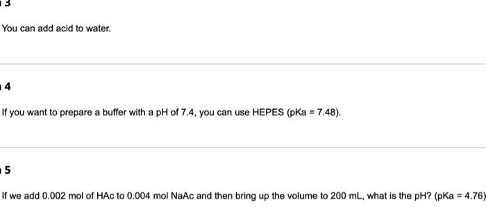 help with this question ( thank you ) You can add acid