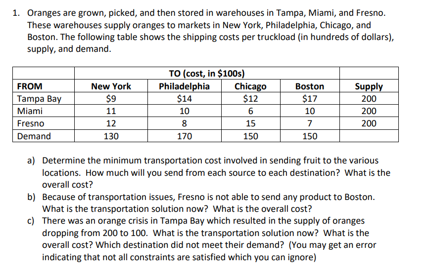  Please solve it in Excel, thanks. 