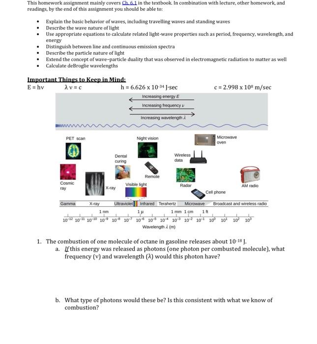 Please help This homework assignment mainly covers Ch. 6.1 in the textbook.